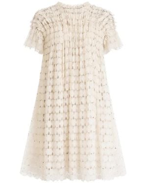 Ulla Johnson Layla Ruffled Mini Dress - White