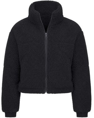 Urban Classics Faux-Fur Jacket - Blue