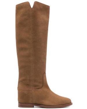 Via Roma 15 Knee-Length Boots - Brown