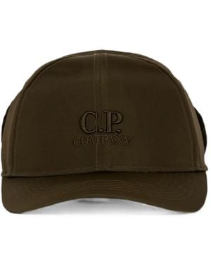 C.P. Company Chrome-R Goggle Cap - Green