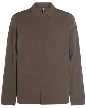 Arc'teryx Flap-Pocket Shirt Jacket - Brown