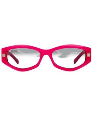 Givenchy 4G Geometric-Frame Sunglasses - Pink