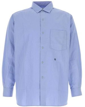 Nanamica Regular Collar Shirt - Blue