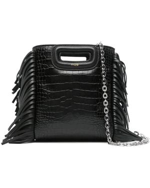 Maje Mini M Tote Bag - Black