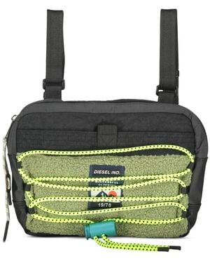 DIESEL Decorative- Cords Backpack - Green