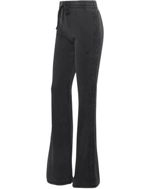 adidas Logo-Embroidered Track Trousers - Black
