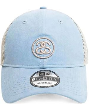 Stussy 9Twenty Ss Link Trucker Cap - Blue