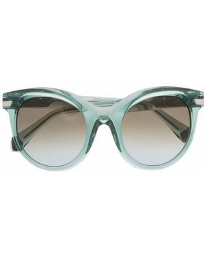Cazal Round-Frame Sunglasses - Green