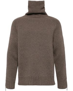 Helmut Lang Suitcase Turtleneck Jumper - Brown