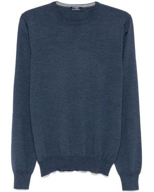 Barba Napoli Paricollo Jumper - Blue