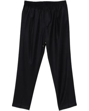 Briglia 1949 Wimbledons Drawstring Pleated Trousers - Black