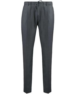 Moorer Hose mit Kordelzug - Grau