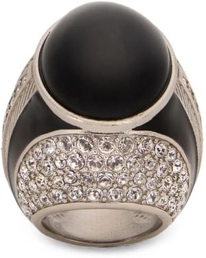Roberto Cavalli Anello Da Cocktail Bloom - Grigio
