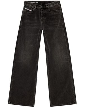 DIESEL 1996 D-sire ワイドジーンズ - ブラック