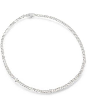 Hatton Labs Collier En Maille Gourmette - White