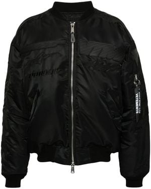 Vetements Blackout Racing Bomberjacke - Schwarz