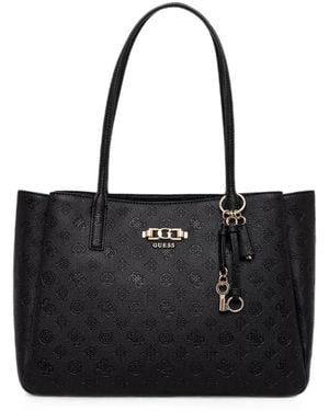 Guess Shopper Mit Logo-Prägung - Schwarz