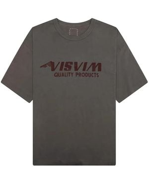 Visvim T-Shirt Con Logo - Grigio