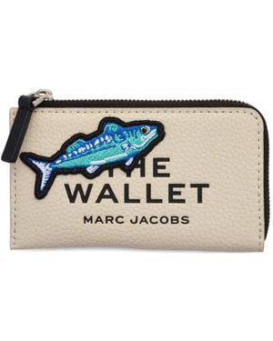 Marc Jacobs The Camp Wallet Patchwork Leather Wallet - Blue