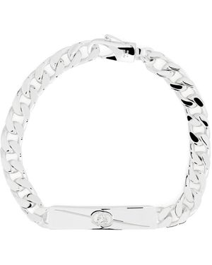 Gucci Armband Met Gg-Logo - Wit