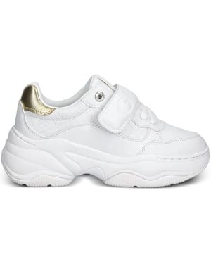 Guess Helinn Strap-detail Sneakers - White
