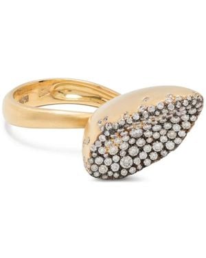 Nada Ghazal Bague En 18Ct Ornée De Diamants - Blanc