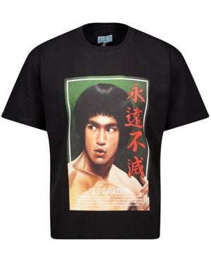 3.PARADIS X Bruce Lee T-Shirt - Black