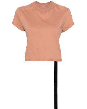 Rick Owens Level クロップド Tシャツ - ホワイト