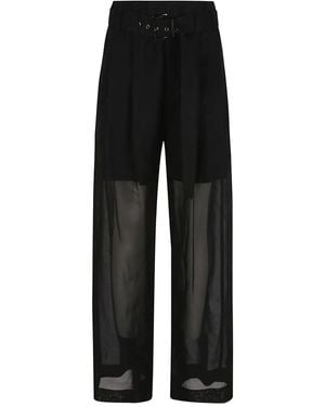 Brunello Cucinelli Explorer ワイドパンツ - ブラック