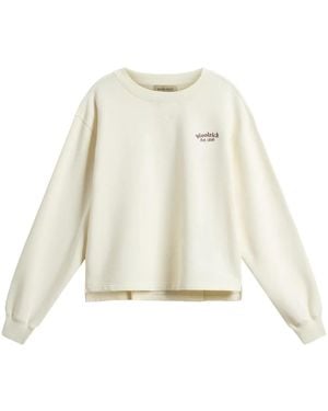 Woolrich Cotton Sweatshirt - White