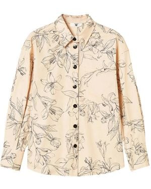 Twinset Camisa Con Estampado Floral - Neutro