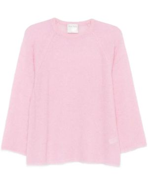 forte_forte Mohair Sweater - Pink