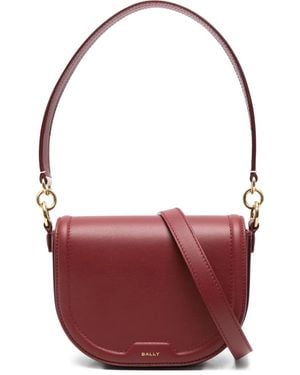 Bally Kleine Code Umhängetasche - Lila