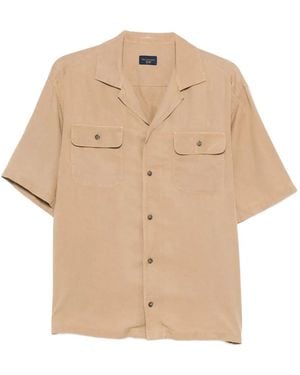 Paul & Shark Double-Pocket Short-Sleeve Shirt - Natural