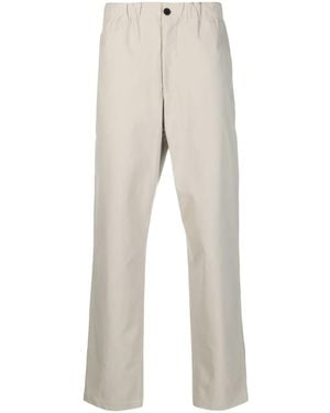 Norse Projects Pantaloni Dritti A Vita Media - Neutro