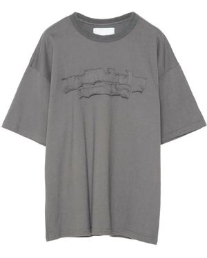 Yoshio Kubo Crew-Neck T-Shirt - Grey