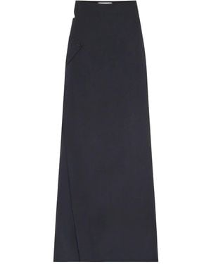 Jean Paul Gaultier Cut-Out Pocket Pants - Blue