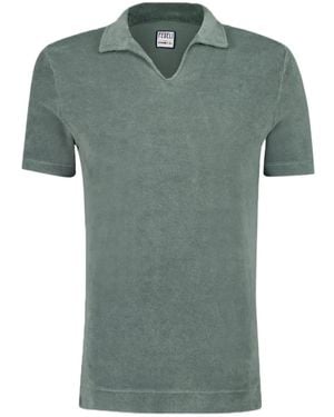 Fedeli Terry-Cloth T-Shirt - Green