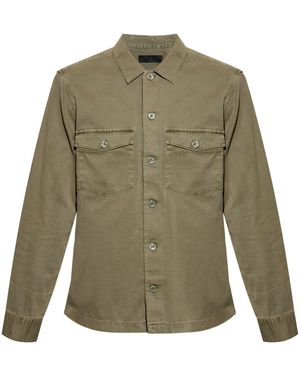 AllSaints Spotter シャツ - グリーン