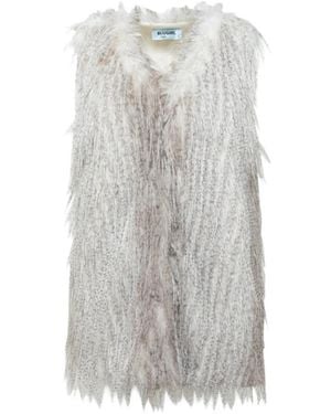 Blugirl Blumarine Chaleco Con Cuello En V - Blanco