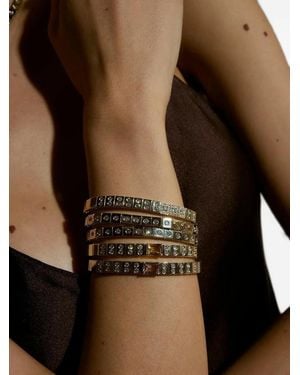 TYPE JEWELRY Tennisarmband Mit Diamanten - Braun