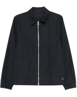 Paul Smith Zip Bomber Jacket - Black