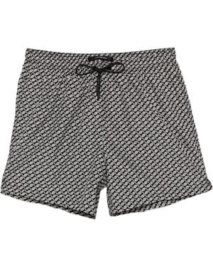 Tagliatore Costume Da Bagno Con Stampa Geometrica - Grigio