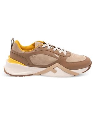 Fendi Flow Sneakers Mit Einsätzen - Mehrfarbig