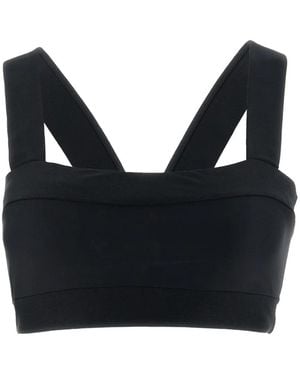 Goldbergh Plonge V-Strap Bikini Top - Black