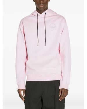 BOILER ROOM Long-Sleeve Hoodie - Pink