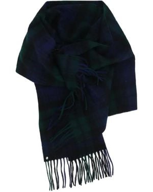 Bless Schal Mit Karomuster - Blau