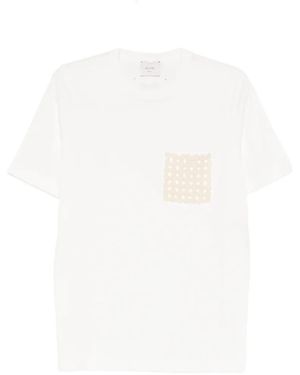 Alysi Pocket T-Shirt - White