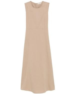 Marc O' Polo Sleeveless Midi Dress - White