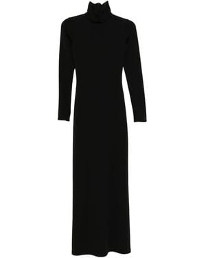 Xenia Magera Jersey Dress - Black
